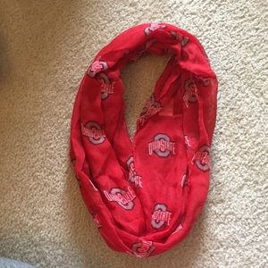 Ohio state infinity scarf